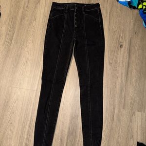 AE High waisted jeans with boning?